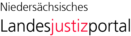 Logo des Nds. Landesjustizportals (zur Startseite)
